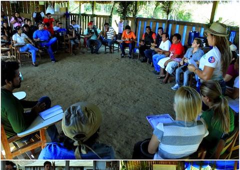 Instituições cumprem etapa de mutirão na área indígena de Parintins