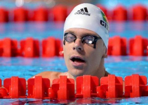 Cielo avança à final dos 50 m livre em noite inspirada de Lochte