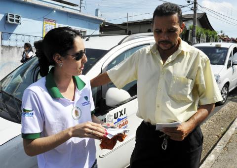 Taxistas aderem campanha do Governo do Estado na sensibilização sobre doação de órgãos