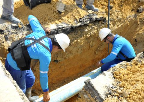 Obras de interligação das residências ao Proama avançam nas zonas leste e norte