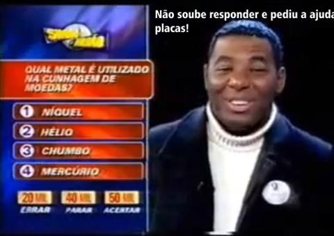 Relembre micos de participantes do extinto programa Show do Milhão