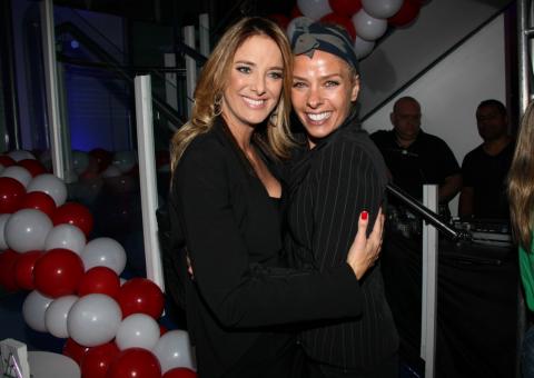  Adriane Galisteu e Ticiane Pinheiro levam filhos à festinha com famosos