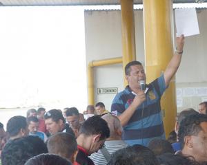 NÃO, OS 'SINDICALISTAS'  NÃO SÃO VAGABUNDOS, PREFEITO  