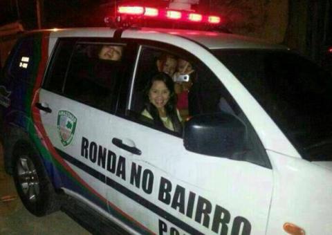 VIATURA DO RONDA NO BAIRRO NAS REDES