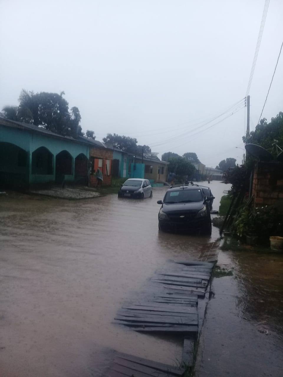 Manicoré registra chuva torrencial nesta terça-feira 