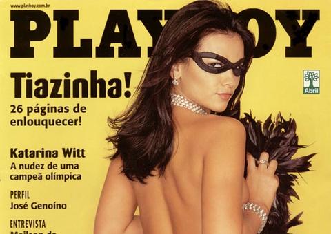 +18: Confira as fotos da Tiazinha nua na Playboy