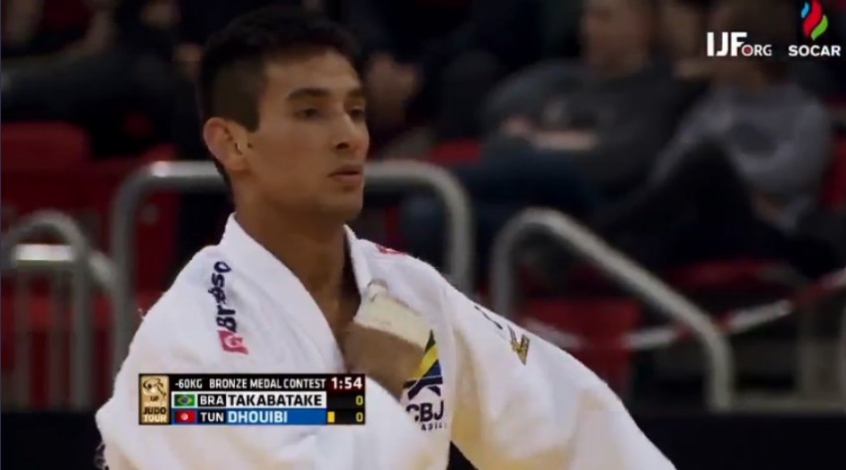 Eric Takabatake é derrotado no Judô e está fora das Olimpíadas