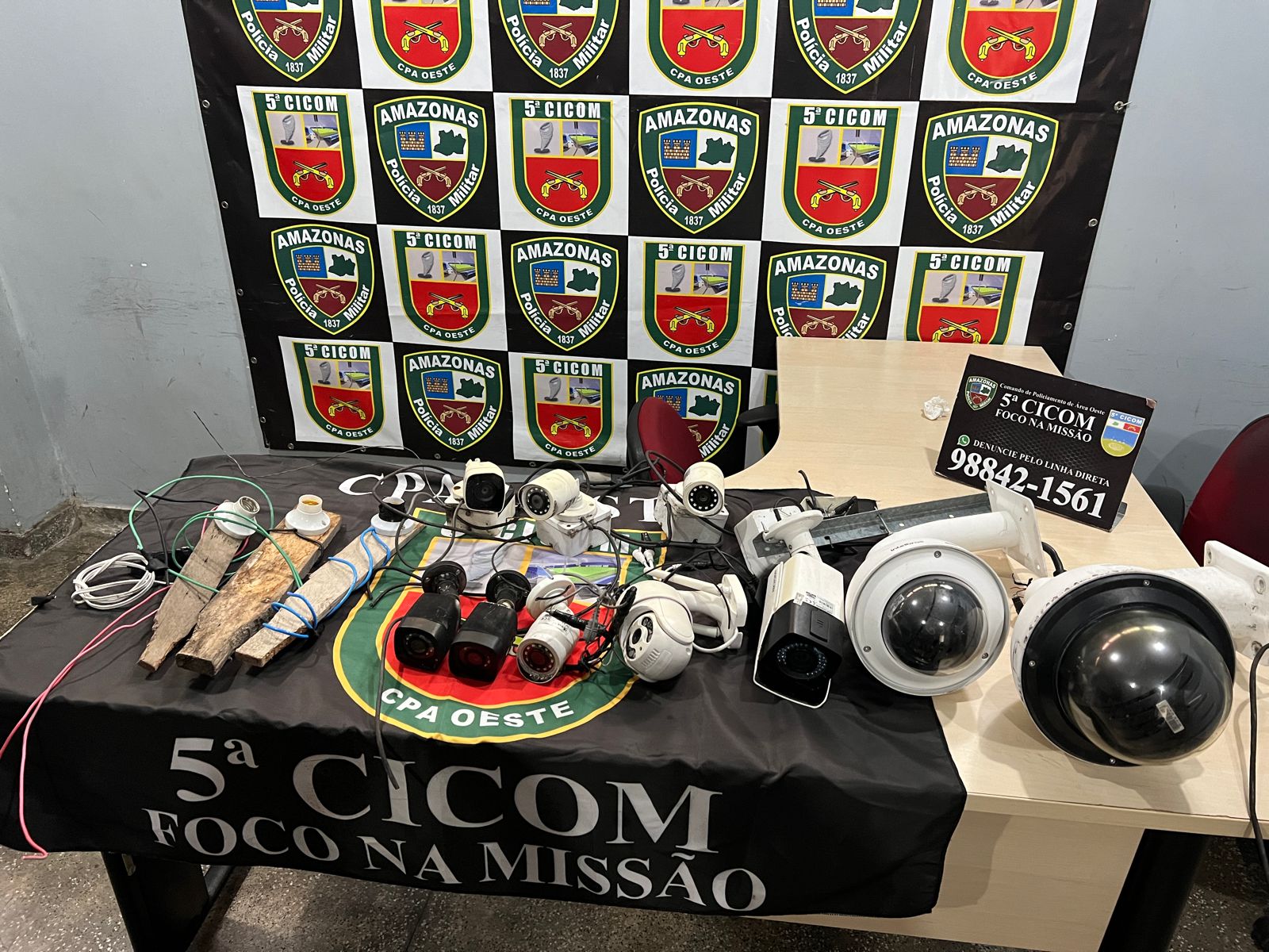 Câmeras irregulares instaladas em bairros de Manaus são retiradas