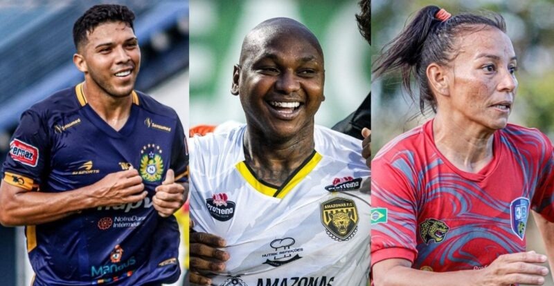 Confira o top 10 da artilharia do futebol amazonense em 2023