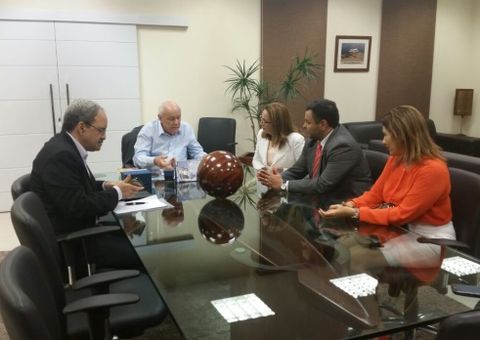 TRE e FIEAM fazem reunião de planejamento para a biometria