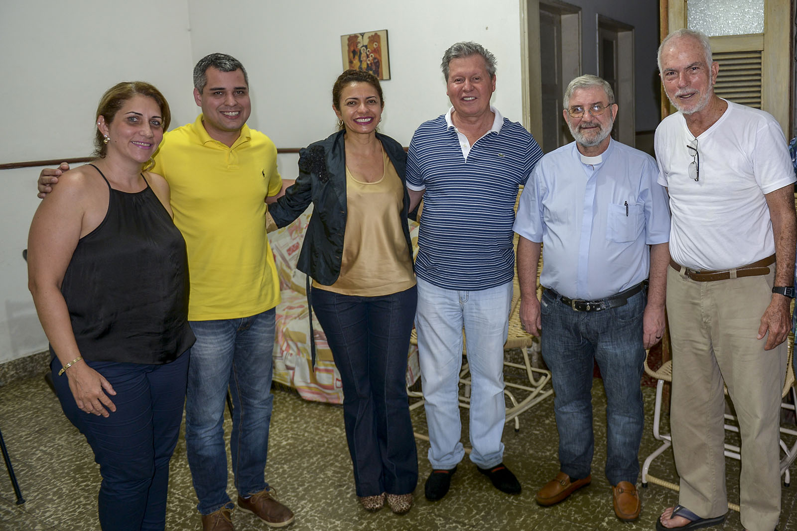 Em visita a bispos, prefeito gaante apoio à Paróquia de São Sebastião