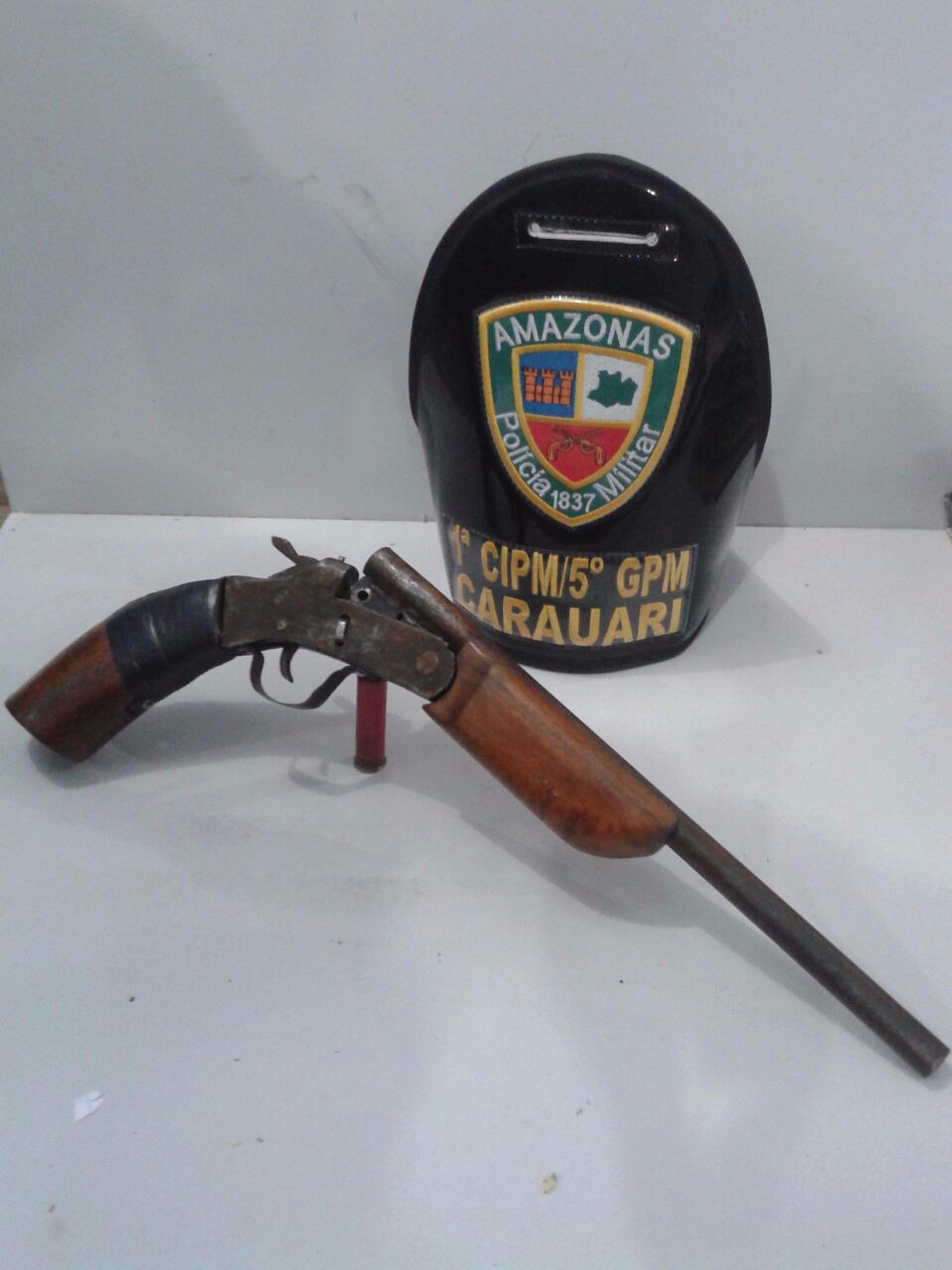 Em Carauari, homem é preso por porte ilegal de arma