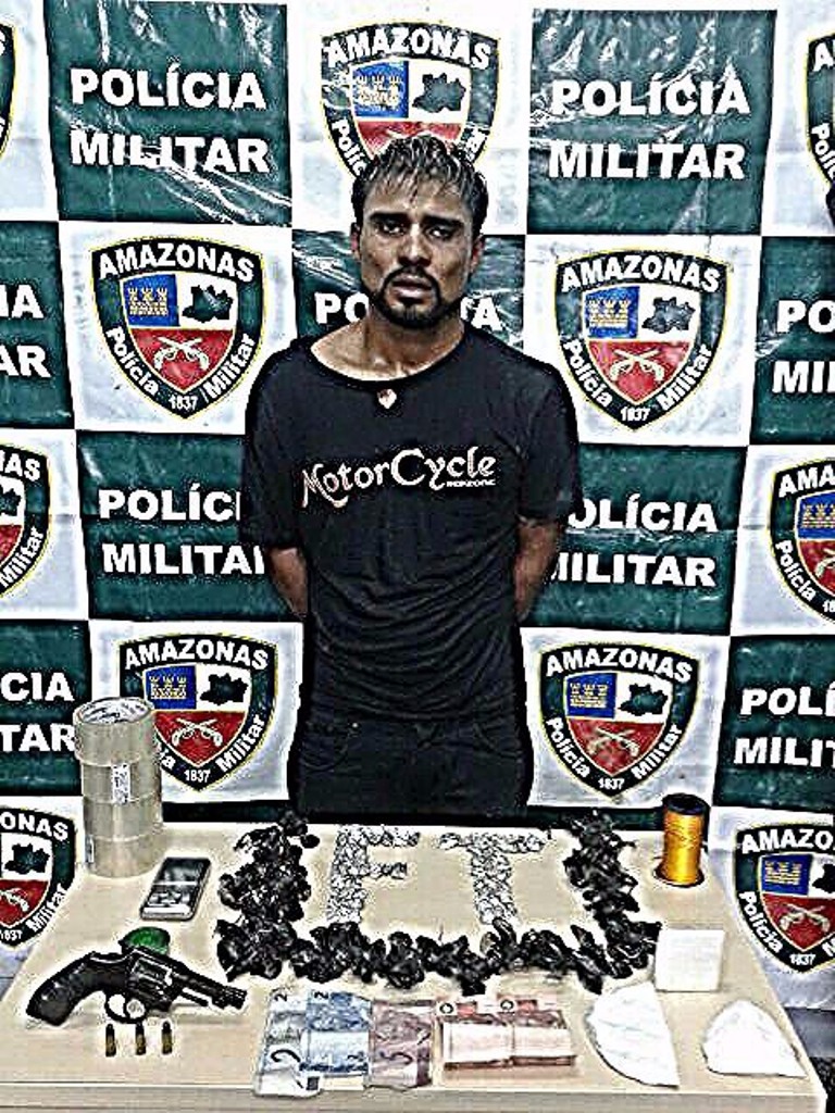 Colombiano tenta subornar policiais em Manaus e se dá mal