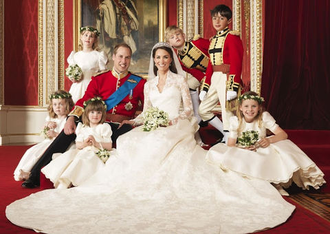 Prestes a dar à luz, Kate Middleton completa 4 anos de casada com príncipe William