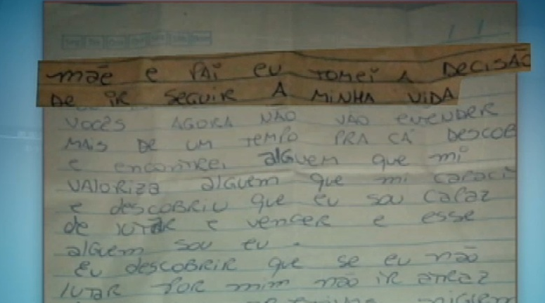 Garota desaparecida diz que fugiu para ser modelo