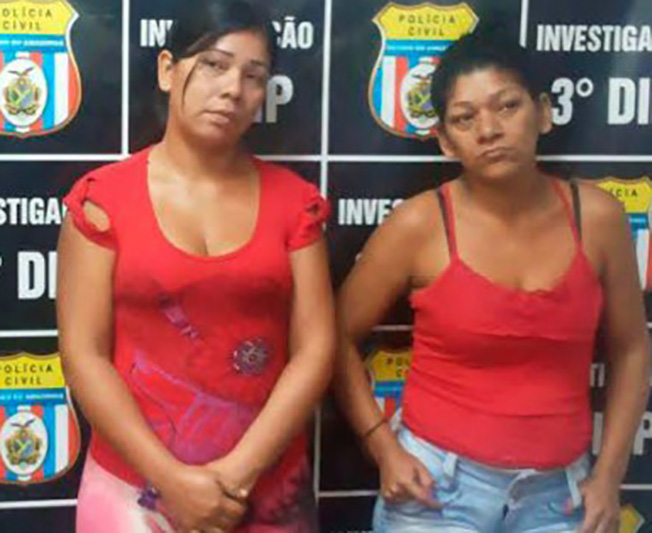 Três mulheres são presas com quase 1 kg de cocaína