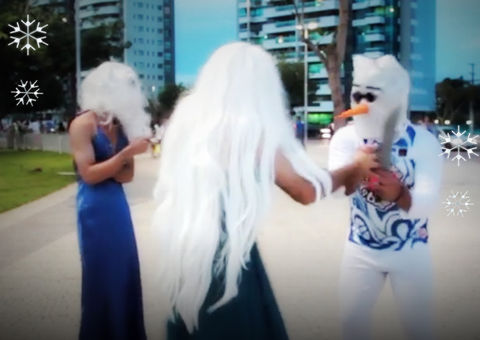 Veja como seria se 'Frozen' fosse filmado em Manaus