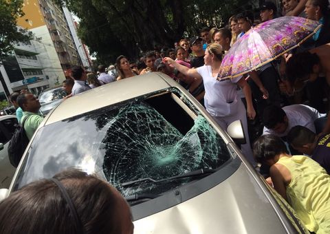 Motorista sem carteira atropela estudante no Centro de Manaus