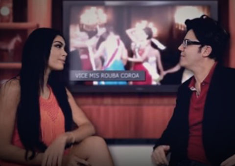 Sheislane é flagrada levando outra coroa em participação com Diogo Portugal