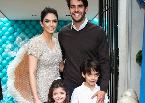 Kaká e Carol Celico celebram aniversário da filha