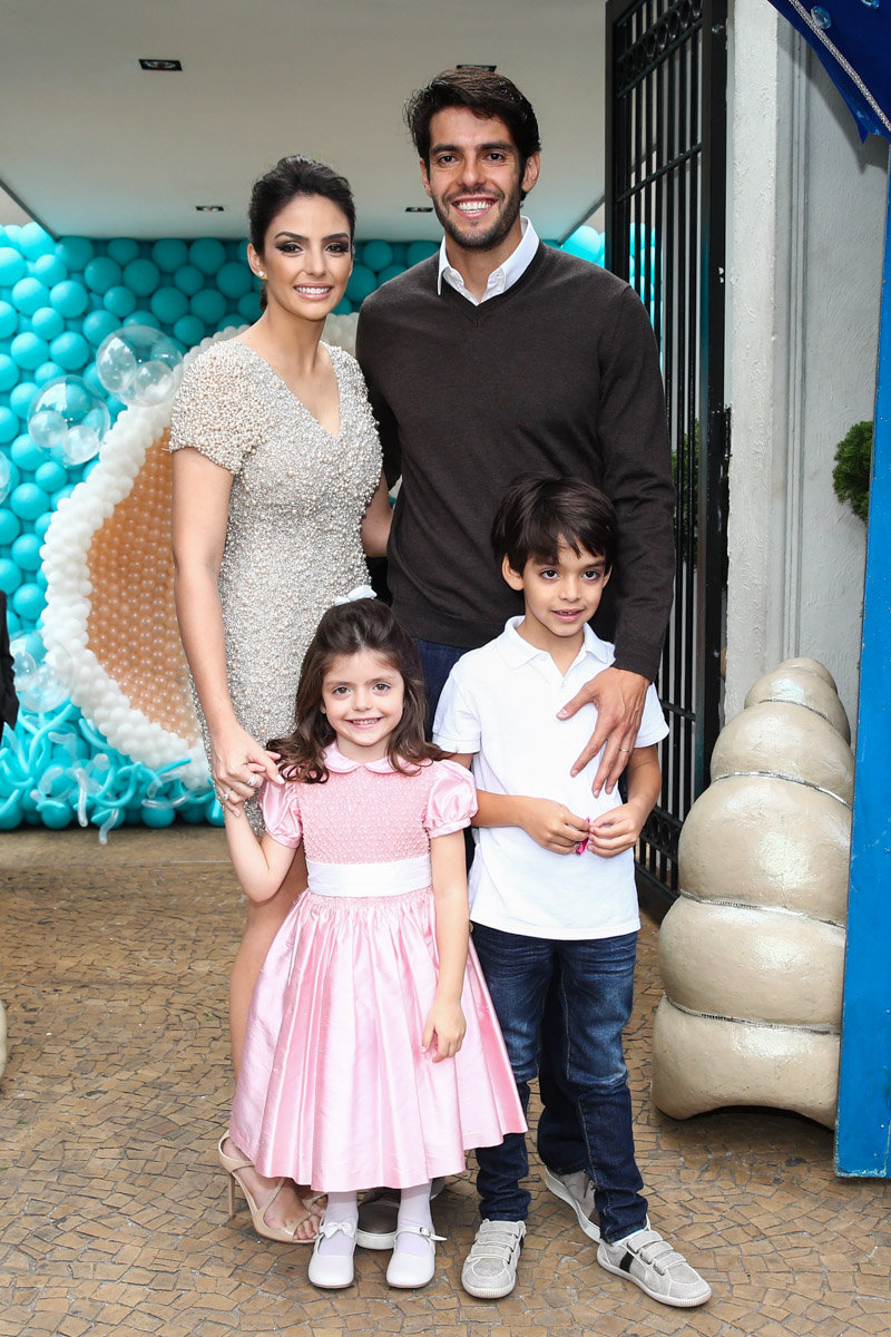 Kaká e Carol Celico celebram aniversário da filha