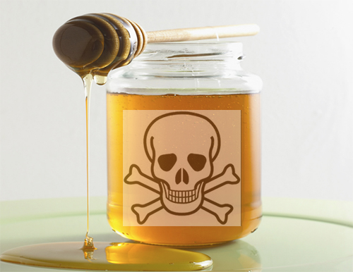 Marido dá veneno com mel para mulher abortar