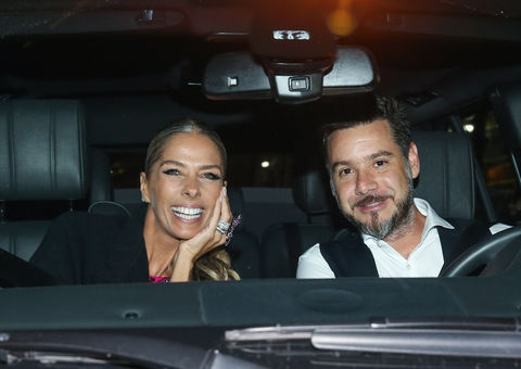 Ex-mulher de Justus, Galisteu sobre casamento do empresário: "Que seja pra valer"