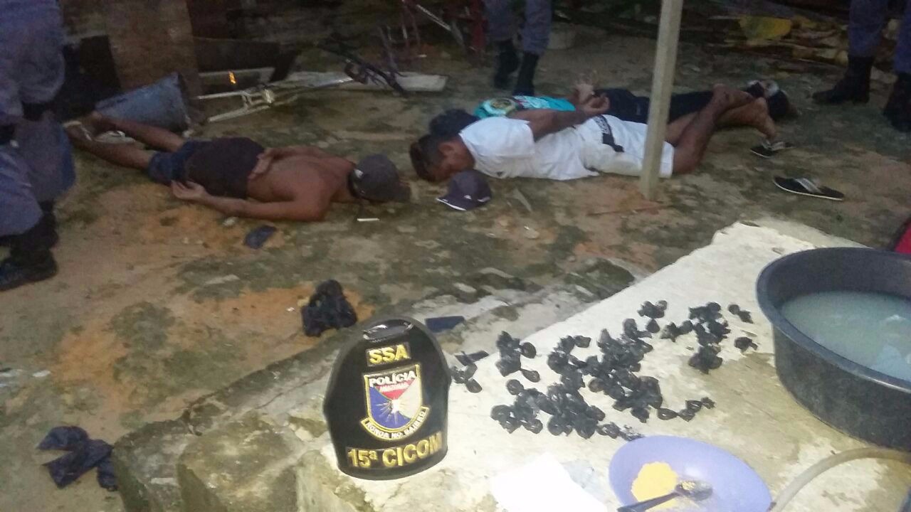 Maicon guardava droga com dois menores