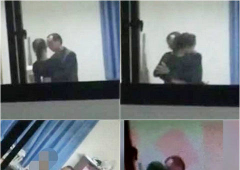 Professor é flagrado tentando agarrar aluna de 16 anos em sala de aula