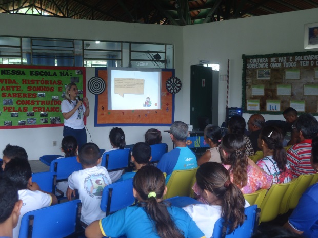  Alunos da zona rural recebem informações sobre o envelhecimento