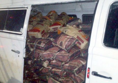 700 kg de carvão vegetal são apreendidos na AM-010