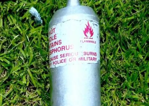 Artefato explosivo do Exército é encontrado por pescadores