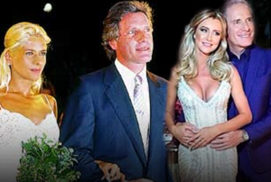 Confira a evolução dos casamentos de Roberto Justus