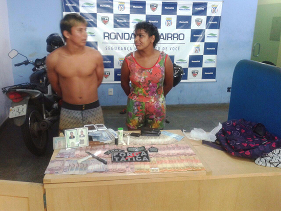 Menor é usado pelos pais para entregar drogas