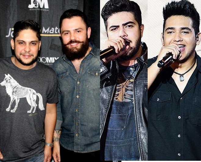 Jorge e Mateus abrem guerra contra dupla Henrique e Juliano