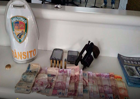 Mais um bandido atrás das grades