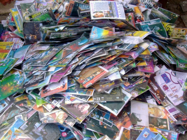 Mais de 30 mil DVDs e CDs piratas serão destruídos