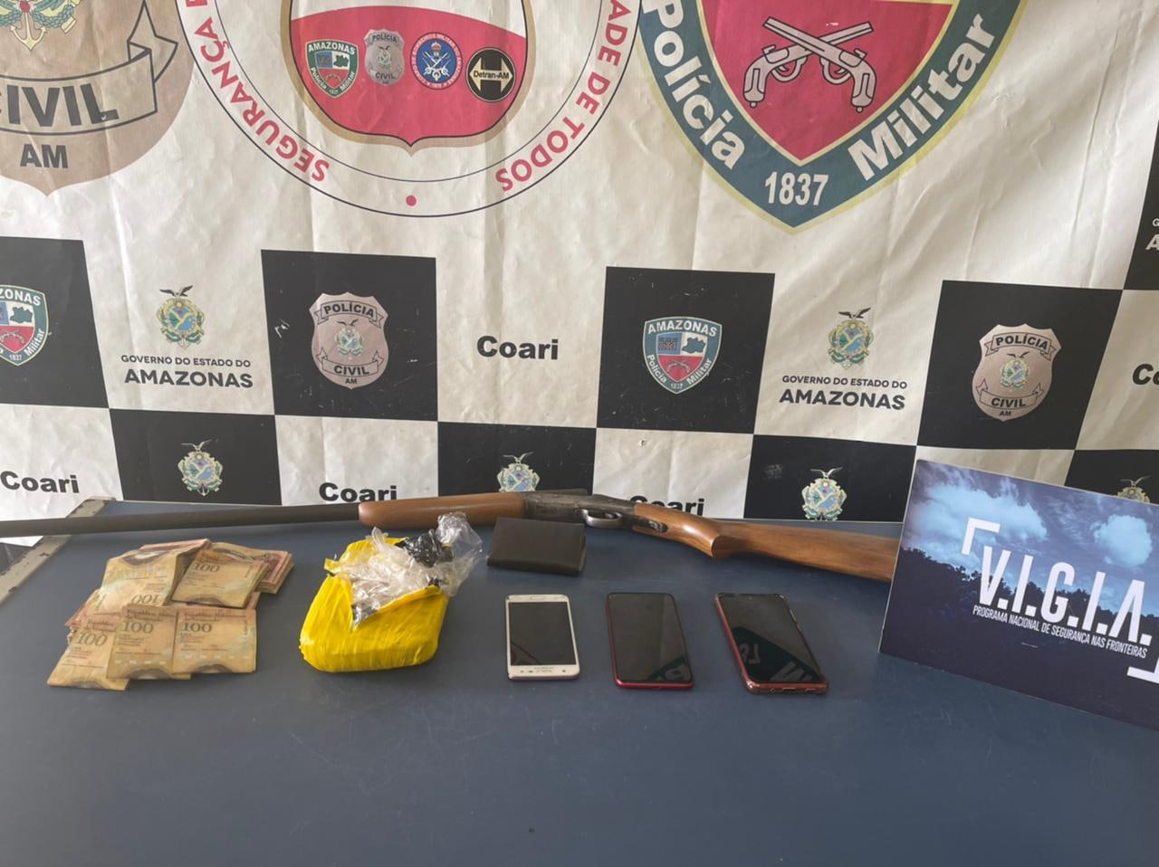 Pirata de rio é preso durante Operação Hórus no Amazonas