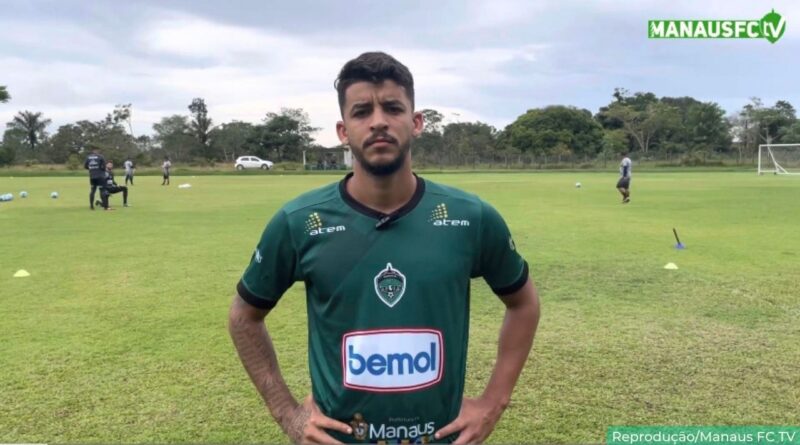 Reforço para a Série C, Bruno Bispo chega ao Manaus pensando em acesso