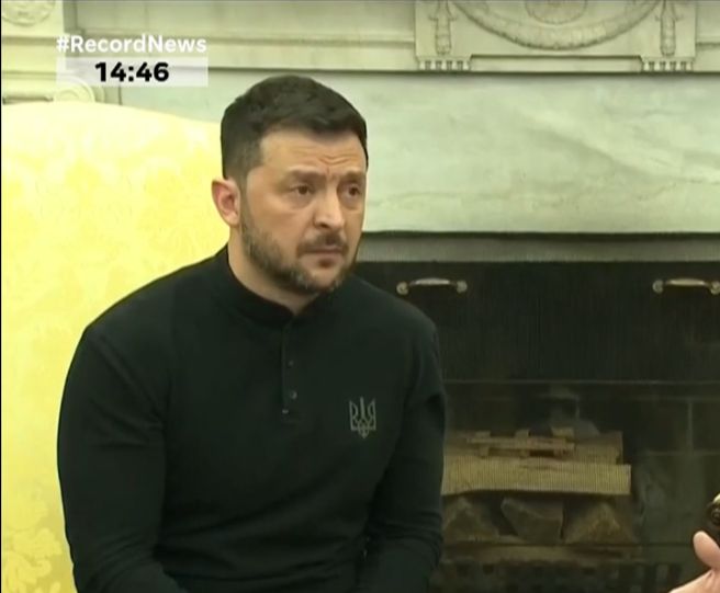 Líderes mundiais manifestam apoio a Zelensky após bate-boca com Trump