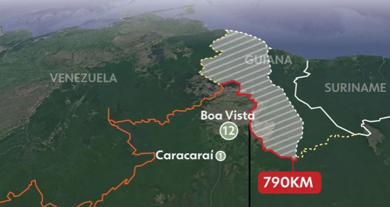 Brasil já disputou região no centro da crise Venezuela-Guiana