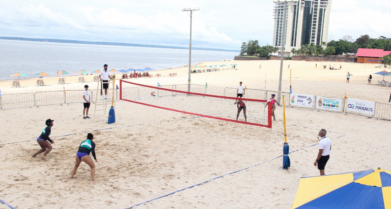 Manaus abre 7ª etapa do Circuito Sul-Americano de Vôlei de Praia