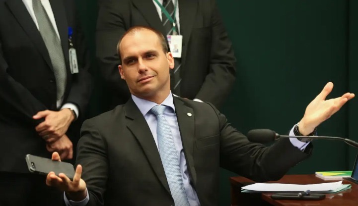 Buscas no Google por Eduardo Bolsonaro atingem pico nos EUA