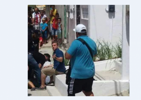  Mulher que cortou os pulsos na frente de Luciano Huck tem alta de hospital