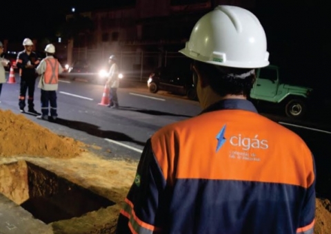 Cigás informa fim de obras na rua Pará em Manaus 