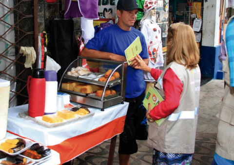 Operação Boas Festas realiza blitz no Centro de Manaus