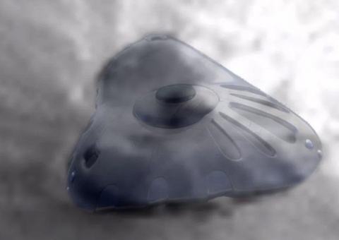  Possível disco voador é encontrado caído em Marte em imagens retiradas da Nasa