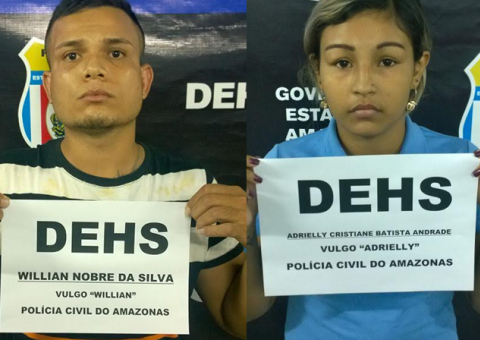 Suspeitos de envolvimento em duplo homicídio são presos em Manaus