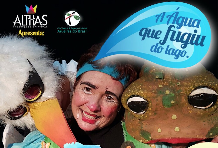 Turnê nacional do espetáculo ‘A Água que fugiu do Lago’ chega a Manaus