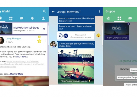 Nova rede social chega ao Brasil e prometendo barrar Facebook e o WhatsApp